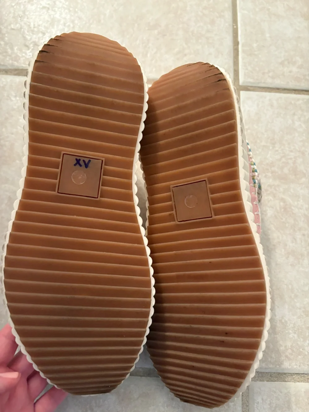 Coconuts by Matisse Blush Woven Platform Sneakers with Cream Trim